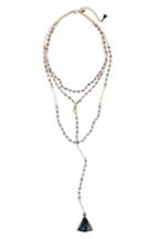 Women's Shashi Enne Layered Lariat Necklace