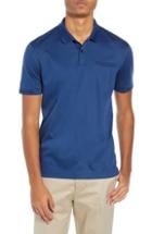 Men's Boss Parlay Fit Polo, Size Large - Blue