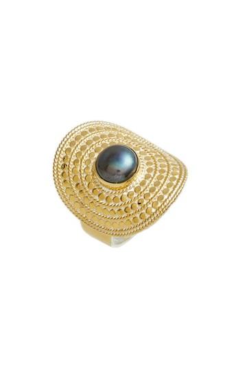 Women's Anna Beck Genuine Blue Pearl Shield Ring
