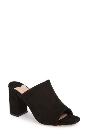 Women's Tony Bianco Carabou Open Toe Mule .5 M - Black