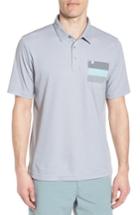 Men's Travis Mathew Jalegre Fit Polo, Size Small - Grey