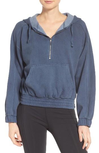 Women's Free People Retro Vibes Hoodie - Blue