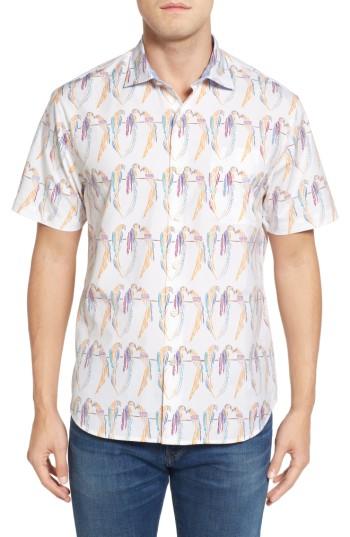Men's Tommy Bahama Meet The Parrots Standard Fit Sport Shirt