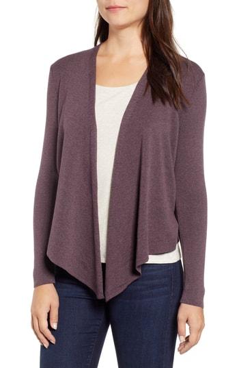Women's Nic+zoe 4-way Convertible Cardigan - Purple