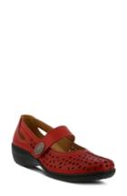 Women's Spring Step Lorona Mary Jane Pump Us / 35eu - Red