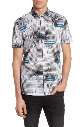 Men's Antony Morato Print Woven Shirt