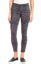 Women's Mavi Jeans Juliette Camo Skinny Cargo Pants - Grey