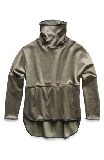 Women's The North Face Cozy Slacker Poncho Top - Green