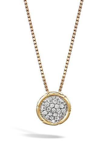 Women's John Hardy Bamboo Diamond Pendant Necklace