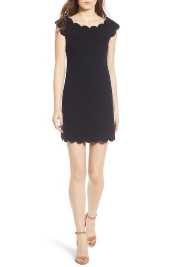 Women's Bailey 44 Petal Scalloped A-line Dress - Blue