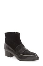 Women's Shellys London 'colchester' Genuine Calf Hair Bootie Eu - Black