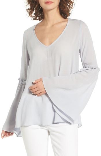 Women's Bp. Ruffle Bell Sleeve Top