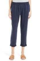 Women's Joie Saphine Pull-on Twill Roll Cuff Pants - Blue