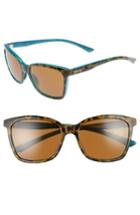 Women's Smith 'colette' 55mm Chromapop(tm) Polarized Sunglasses - Tortoise Marine