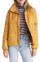 Women's Madewell Travel Buddy Packable Puffer Jacket, Size - Yellow