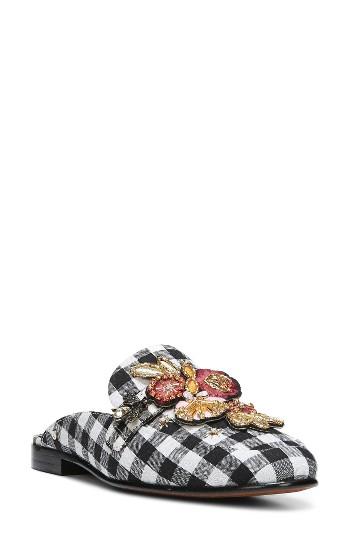 Women's Sam Edelman Pemberly Embellished Mule M - Black