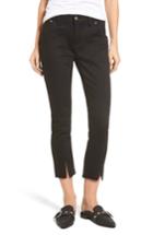 Women's Evidnt Hermosa Vented Crop Skinny Jeans - Black