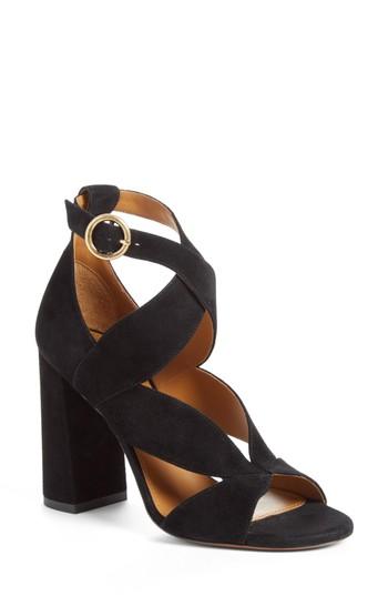 Women's Chloe Graphic Leaves Sandal Us / 36eu - Black
