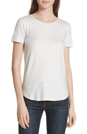 Women's Majestic Filatures Extra Fine Metallic Crewneck Shirt - Metallic