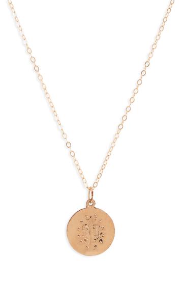 Women's All The Wire Prayer Pendant Necklace