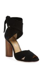 Women's Splendid Johnson Block Heel Sandal M - Black