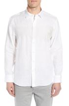Men's Tommy Bahama Maro Fronds Linen Sport Shirt - White