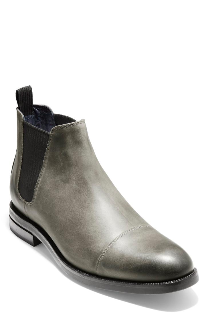 Men's Cole Haan Wagner Grand Chelsea Boot .5 M - Grey