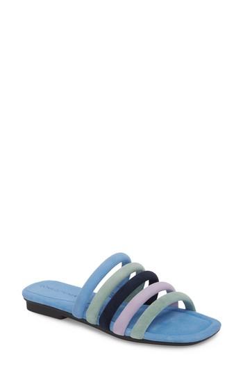 Women's Donald Pliner Kip Slide Sandal M - Green