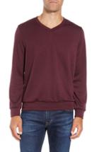 Men's Mizzen+main Pomerelle V-neck Performance Sweater - Red