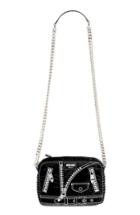 Moschino 'biker Jacket' Embroidered Crossbody Bag -