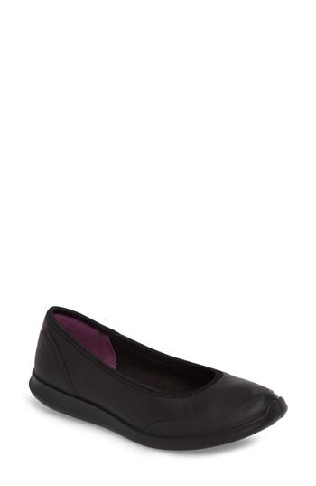 Women's Ecco Sense Ballerina Flat -7.5us / 38eu - Black