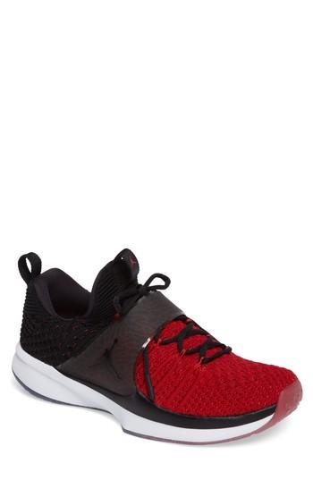 Men's Nike Jordan Flyknit Trainer 2 Low Sneaker .5 M - Red