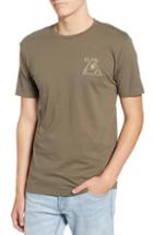 Men's Rvca All Scene Graphic T-shirt, Size - Brown