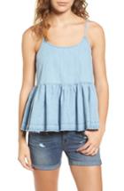 Women's Treasure & Bond Denim Peplum Camisole