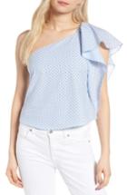 Women's Cooper & Ella Livia One-shoulder Top - Blue