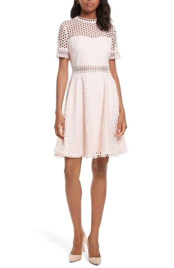 Women's Ted Baker London Graycee Lace Skater Dress