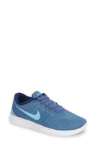 Women's Nike Free Rn Running Shoe .5 M - Blue