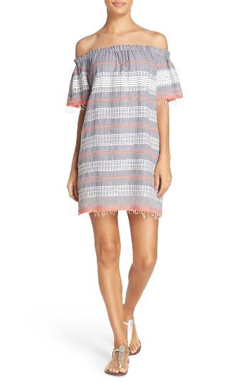 Women's Lemlem Tabtab Off-the-shoulder Cover-up