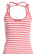 Women's Bp. Strappy Ribbed Camisole - Red