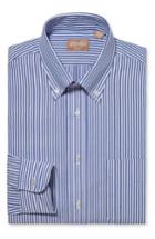Men's Gitman Regular Fit Stripe Dress Shirt 32 - Blue
