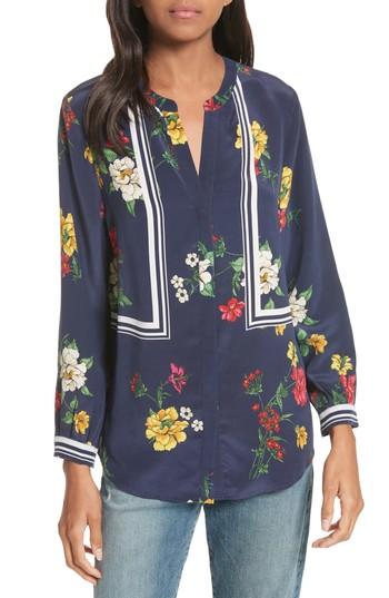 Women's Joie Aisa B Silk Top - Blue