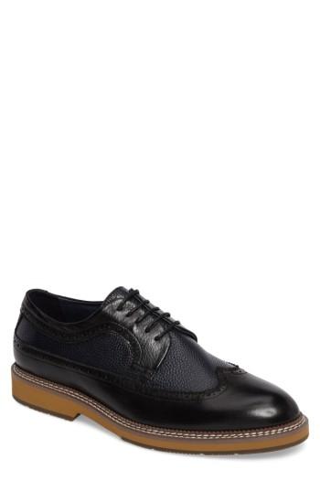 Men's Zanzara Fouquet Wingtip Derby M - Black