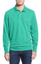 Men's Vineyard Vines Long Sleeve Pique Knit Polo - Green
