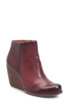 Women's Kork-ease Natalya Wedge Bootie M - Burgundy