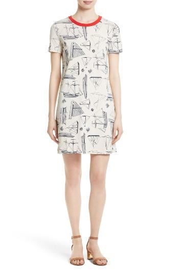 Women's Tory Burch Adrift Print T-shirt Dress