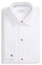 Men's Eton Contemporary Fit Pleated Bib Tuxedo Shirt .5 - White