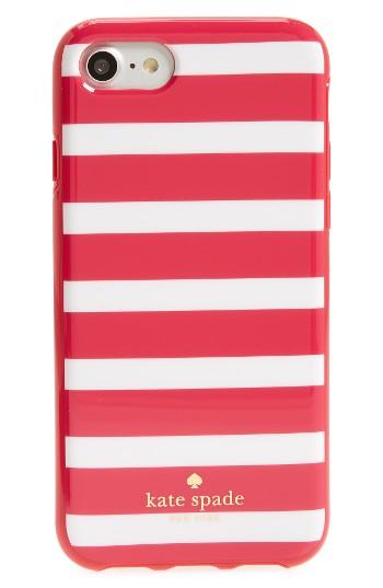 Kate Spade New York Fairmount Square Stripe Iphone 7 Case -