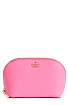 Kate Spade New York Cameron Street - Small Abalene Leather Cosmetics Case, Size - Marguerite Bloom