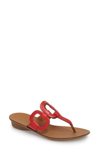 Women's Paul Green Lanai Flip-flop .5us /4uk - Red