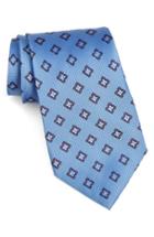 Men's Nordstrom Men's Shop 'petal Neat' Floral Silk Tie